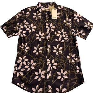 Goodfellow & Co Black and White Floral Men's Shirt